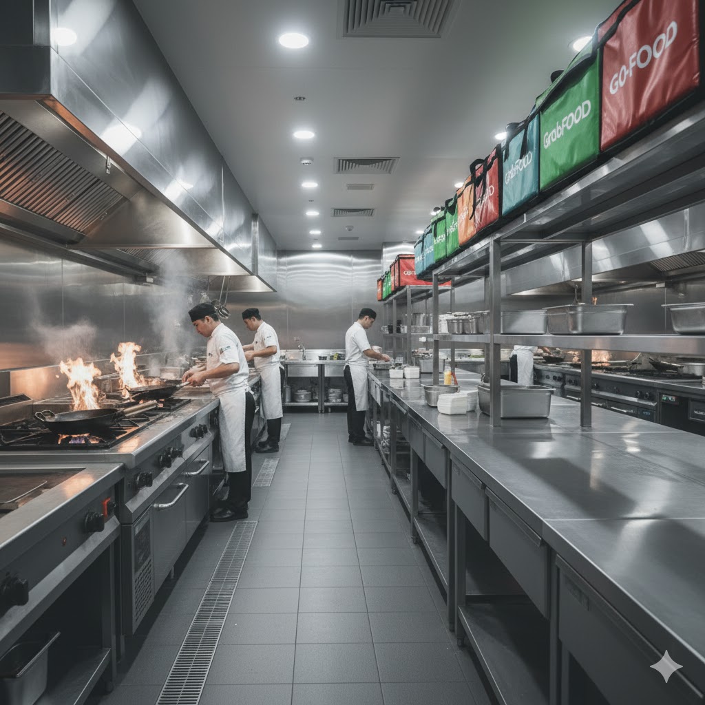 Bisnis Cloud Kitchen dan Teknologi di Baliknya