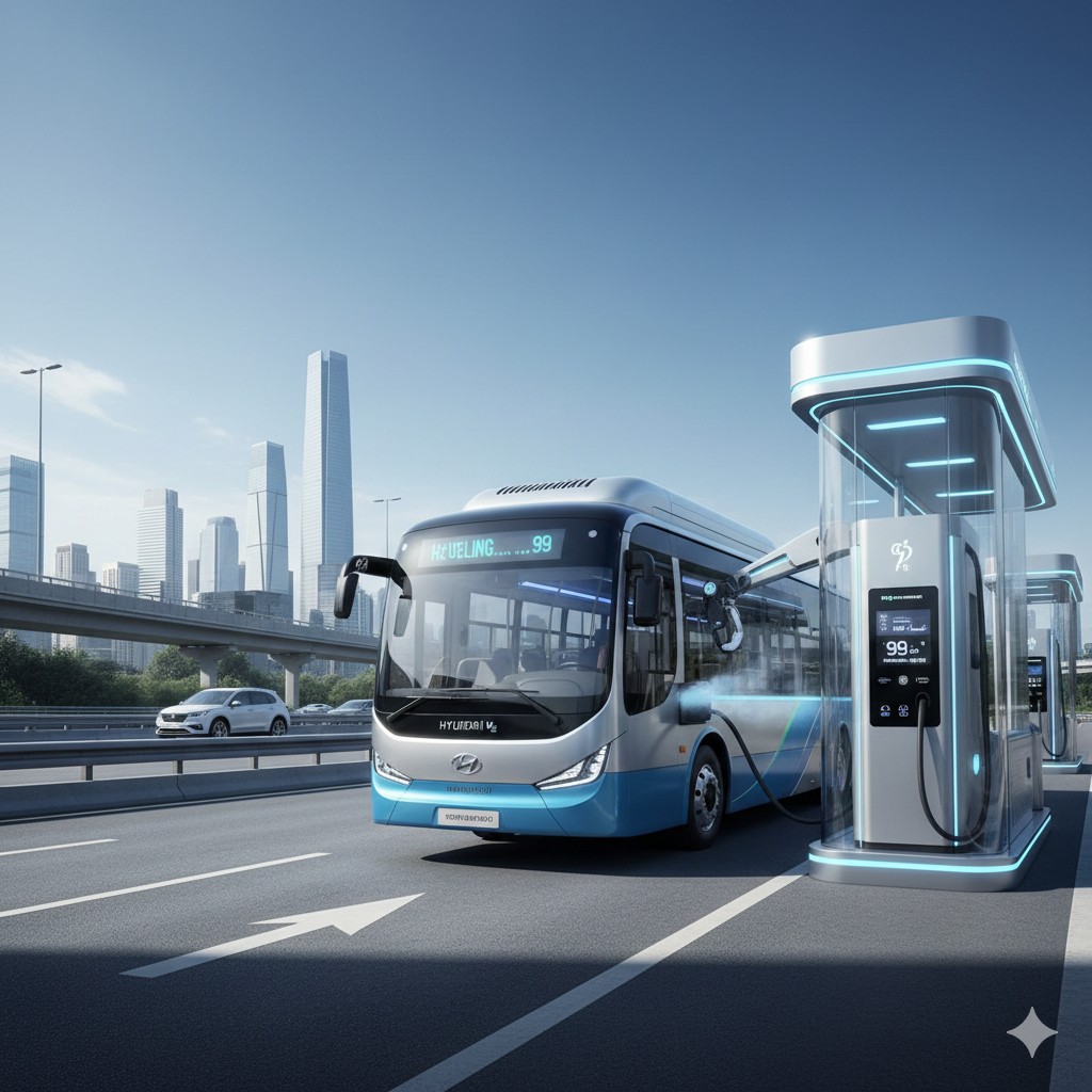 Perkembangan Mobil Hidrogen (FCEV) Toyota dan Hyundai di Asia.