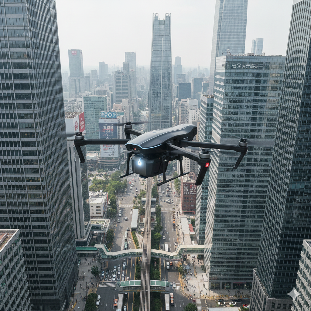 Masa Depan Drone Delivery di Kota-kota Padat Asia.